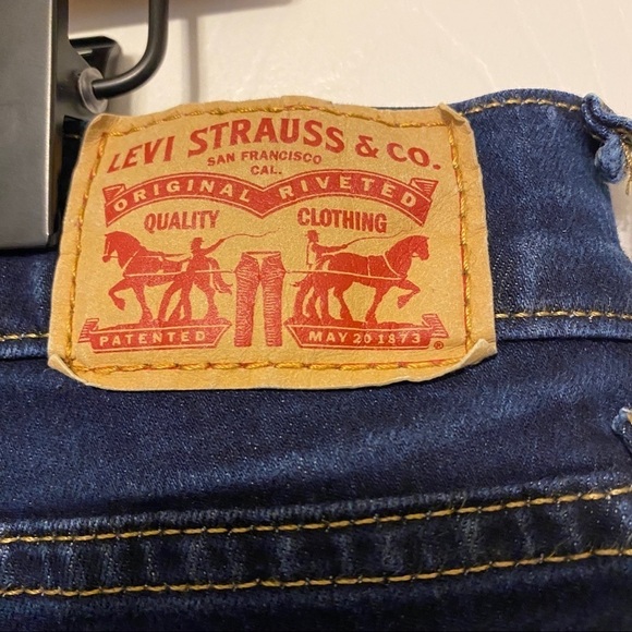 Levi 724 HIGH RISE STRAIGHT jeans size 32 - Picture 5 of 9